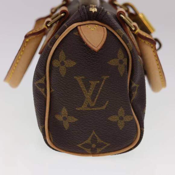 LOUIS VUITTON Monogram Mini Speedy Hand Bag M41534 - Picture 4 of 16
